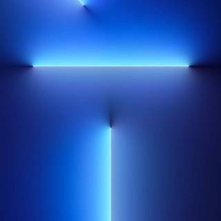 Cool blue iPhone wallpaper