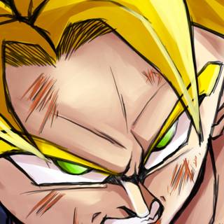 Super Saiyan phone wallpaper