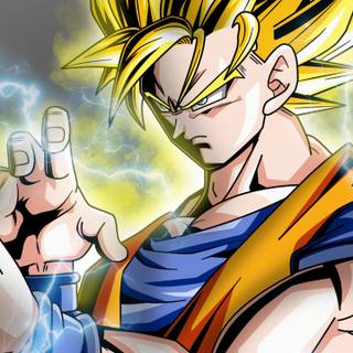 Super Saiyan phone wallpaper