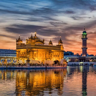 Golden Temple iPhone wallpaper