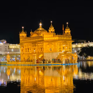 Golden Temple iPhone wallpaper