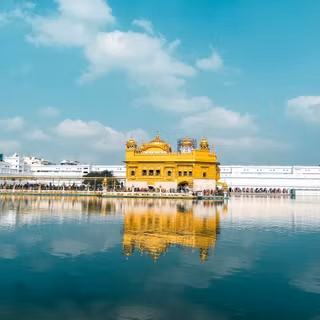 Golden Temple iPhone wallpaper