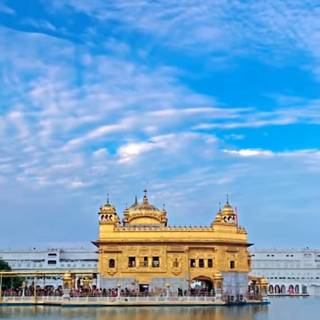 Golden Temple iPhone wallpaper