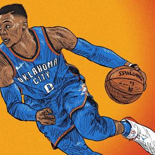 Russell Westbrook phone wallpaper