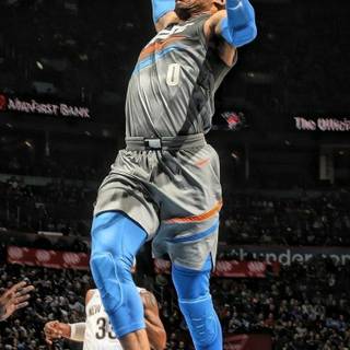 Russell Westbrook phone wallpaper