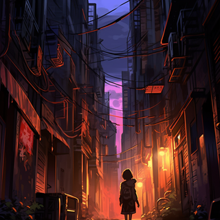 Horror anime phone wallpaper