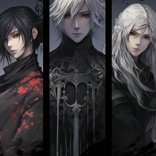 Horror anime phone wallpaper