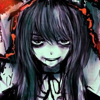 Horror anime phone wallpaper