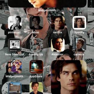 Damon Salvatore iPhone wallpaper