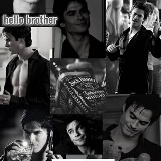 Damon Salvatore iPhone wallpaper