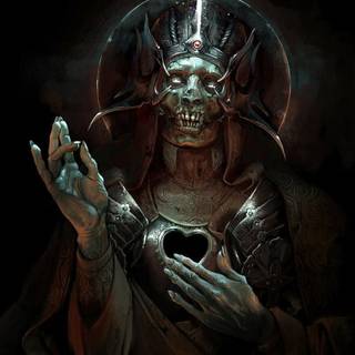 Horror anime phone wallpaper