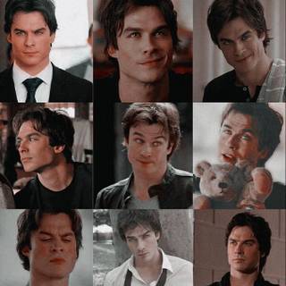 Damon Salvatore iPhone wallpaper
