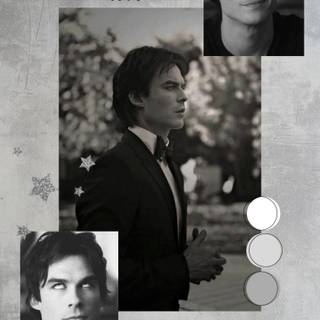 Damon Salvatore iPhone wallpaper