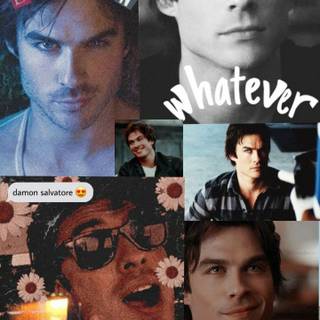 Damon Salvatore iPhone wallpaper