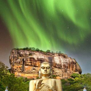 Golden Temple iPhone wallpaper