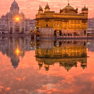 Golden Temple iPhone wallpaper