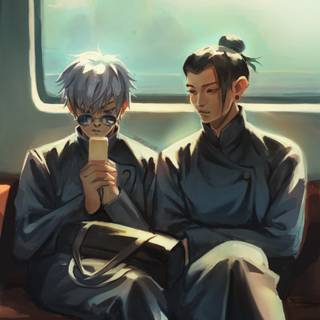 Gojo x Geto wallpaper
