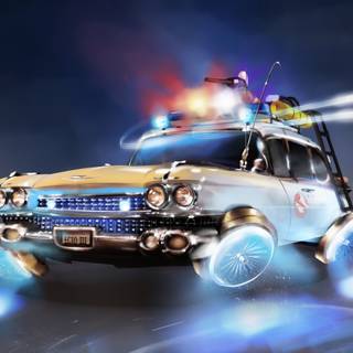 Ghostbusters car wallpaper