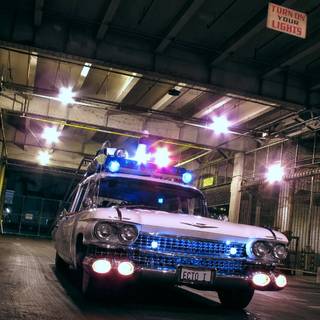 Ghostbusters car wallpaper