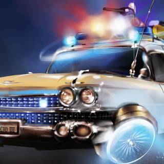 Ghostbusters car wallpaper