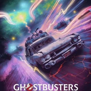 Ghostbusters car wallpaper