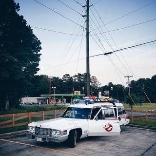 Ghostbusters car wallpaper