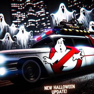Ghostbusters car wallpaper