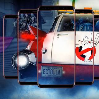 Ghostbusters car wallpaper