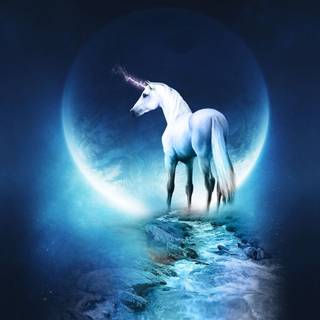 Water unicorn wallpaper