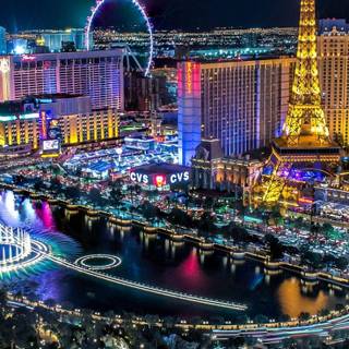 Las Vegas night wallpaper