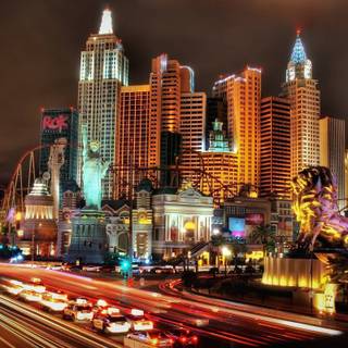 Las Vegas night wallpaper