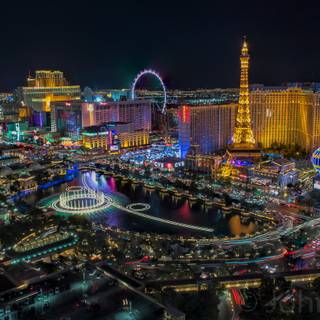 Las Vegas night wallpaper