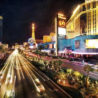 Las Vegas night wallpaper