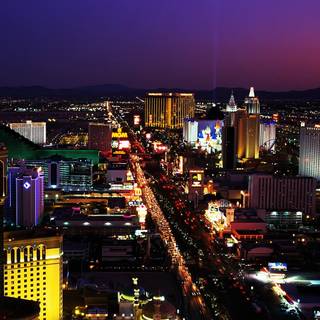 Las Vegas night wallpaper
