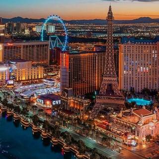 Las Vegas night wallpaper