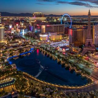 Las Vegas night wallpaper