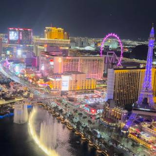 Las Vegas night wallpaper