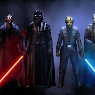 Jedi and Sith wallpaper