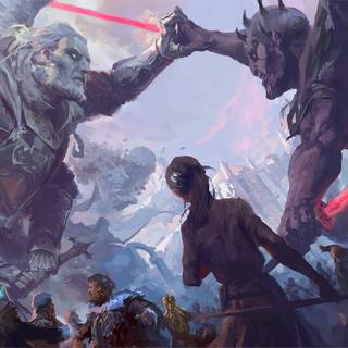 Jedi and Sith wallpaper