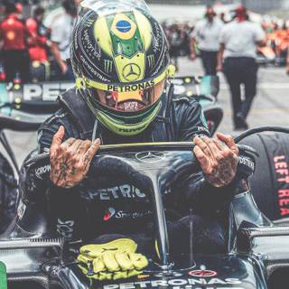 Lewis Hamilton Brazil wallpaper