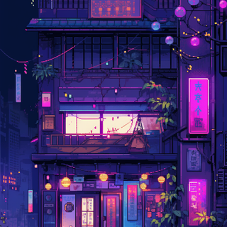 Pastel lofi wallpaper