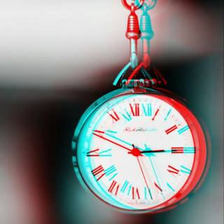3D clock wallpaper