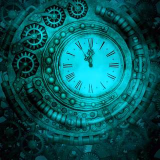 3D clock wallpaper