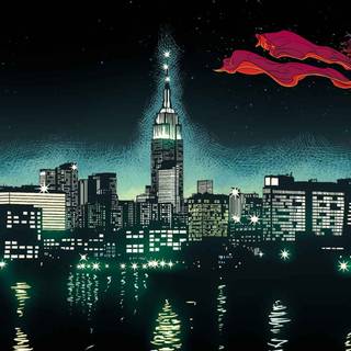 Marvel city wallpaper