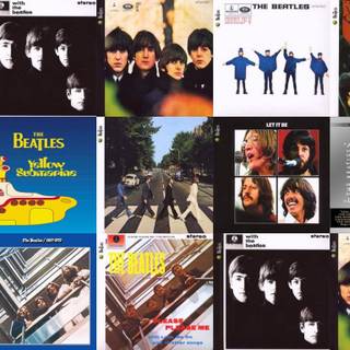 The Beatles album wallpaper