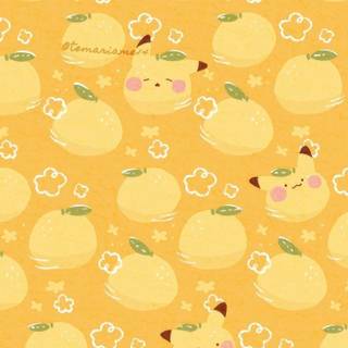 Yellow Pokémon wallpaper