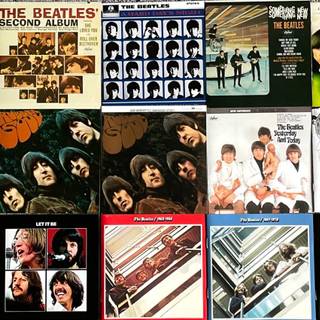 The Beatles album wallpaper