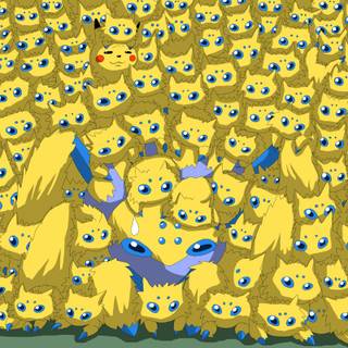 Yellow Pokémon wallpaper