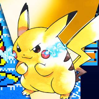 Yellow Pokémon wallpaper