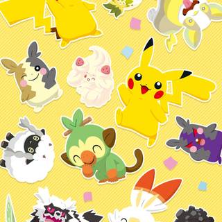 Yellow Pokémon wallpaper